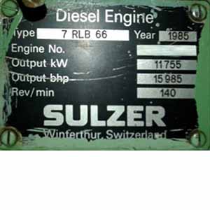 Sulzer 7 RLB 66