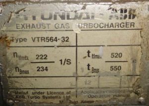 Turbocharger ABB VTR 564-32