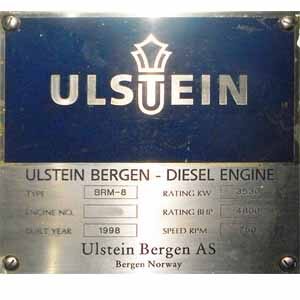 Bergen BRM 8 Engine Spare Parts