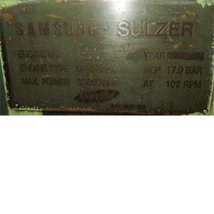Sulzer 6 RTA 84 C