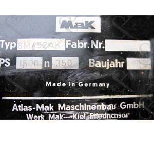 8 M 452 AK Mak Camshaft