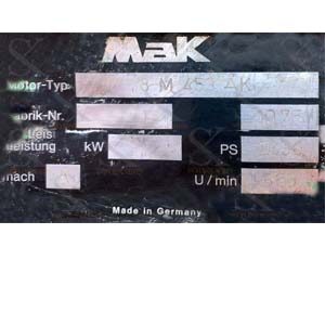 M 453 AK Mak Oil Sump
