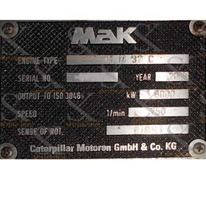 Mak M 32 Flywheel