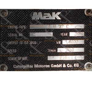 Mak 16 M 32 Camshaft