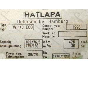 Hatlapa W 140 ECO Air Compressor