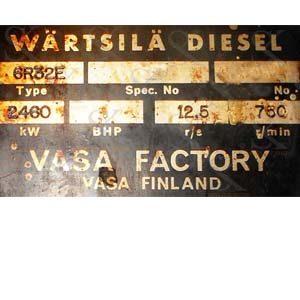 Wartsila 6 R 32 E