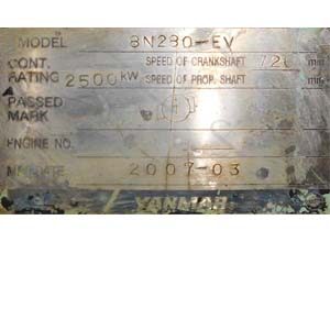 8 N 280 Yanmar Propulsion Engine