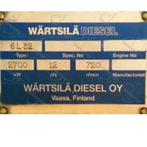 Wartsila 824 TS Auxiliary engine