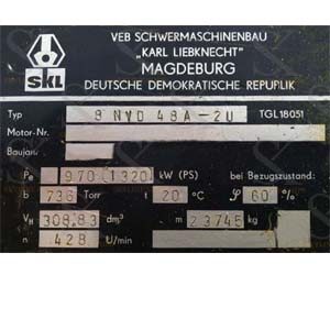 Main Engine Yanmar Z 280 L ST