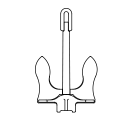 BALDT STOCKLESS ANCHORS