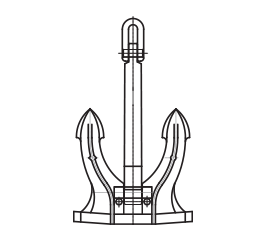 SPEK M STOCKLESS ANCHORS