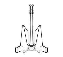 AC-14 HIGH HOLDING POWER VESSEL ANCHORES