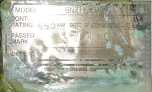 FUEL PIPE YANMAR 6 N 21 L-UV