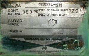 FUEL PIPE YANMAR M 200 L-SN