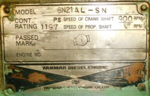 PISTON PIN YANMAR 6 N 21 AL-SN
