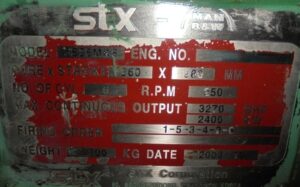 CYLINDER COVER MAN B&W 6 S 26 MK