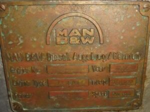 WATER PUMP MAN B&W 7 L 32/40