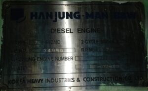 CAMSHAFT MAN B&W 7 S 80 MC